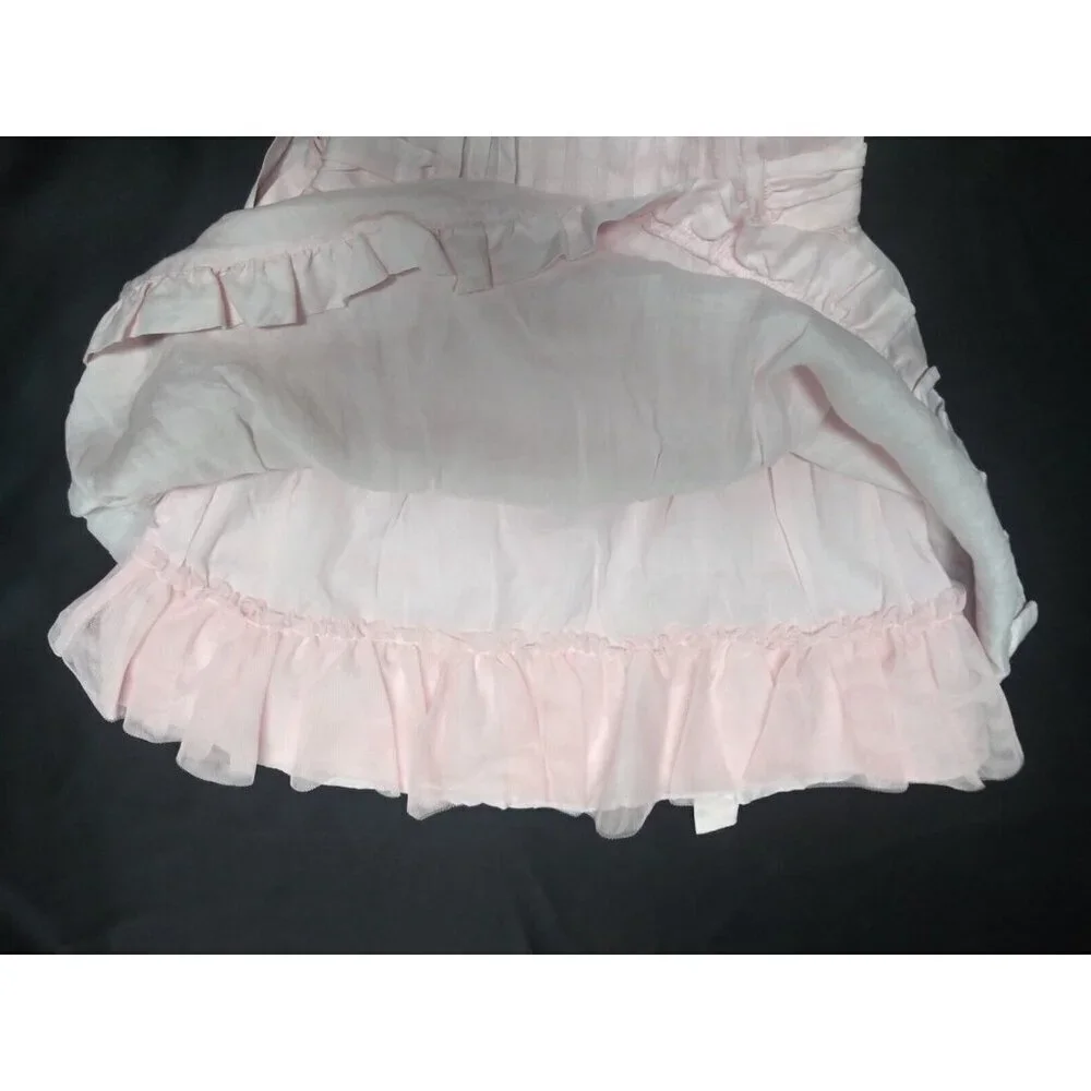 Baby Gap dress toddler Girl 2Y / 2T baby- pink fit and flare cotton lined frill